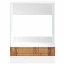 vidaXL Porto antik fa színű szerelt fa sütőszekrény