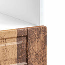 vidaXL Porto antik fa színű szerelt fa sütőszekrény