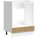 vidaXL Porto kézműves tölgy színű szerelt fa sütőszekrény