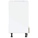 vidaXL Porto kézműves tölgy színű szerelt fa sütőszekrény