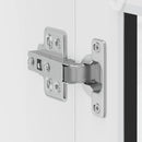 vidaXL konyhai fali szekrény üvegajtóval "Porto" Fekete színű