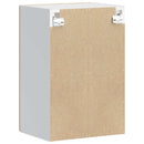 vidaXL konyhai fali szekrény üvegajtóval "Porto" Sonoma Oak