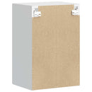 vidaXL Konyhai fali szekrény üvegajtóval "Porto" Szürke Sonoma