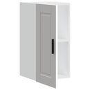 vidaXL konyhai fali szekrény "Porto" Fehér színű fűrészáru