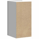 vidaXL konyhai fali szekrény "Porto" Fekete színű fűrészáru