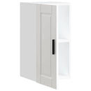 vidaXL Konyhai fali szekrény Porto magasfényű fehér műfa