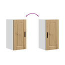 vidaXL konyhai fali szekrény Porto Kézműves tölgy műszaki fa