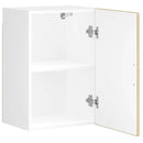 vidaXL konyhai fali szekrény "Porto" sonoma tölgy szerelt fa