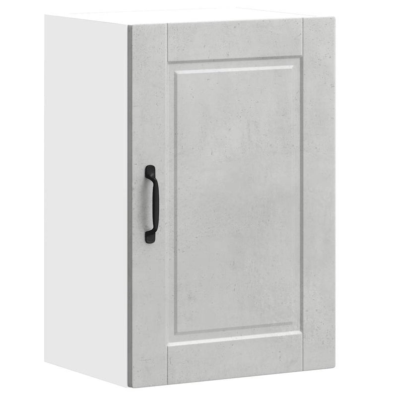 vidaXL konyhai fali szekrény Porto beton szürke műfából készült beton