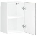 vidaXL konyhai fali szekrény Porto szürke sonoma mérnöki fa szekrény