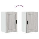 vidaXL konyhai fali szekrény Porto szürke sonoma mérnöki fa szekrény