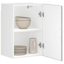 vidaXL konyhai fali szekrény Porto szürke sonoma mérnöki fa szekrény