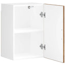 vidaXL konyhai fali szekrény Porto régi fából készült fűrészáru