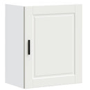 vidaXL konyhai fali szekrények 2 db "Porto" Fehér szerelt fa