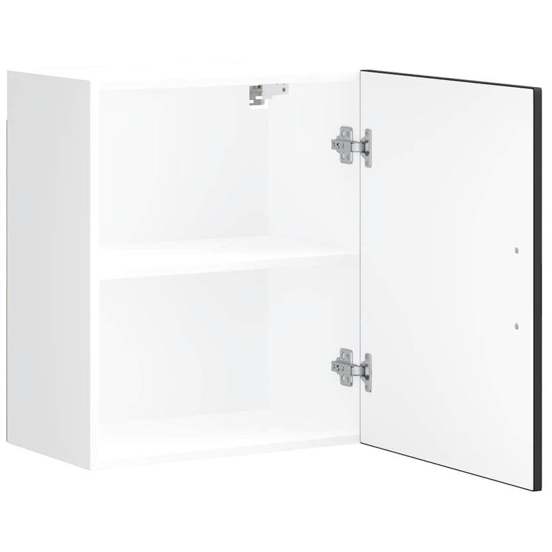 vidaXL konyhai fali szekrény "Porto" Fekete színű fűrészáru