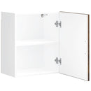 vidaXL konyhai fali szekrények 2 db Porto füstölt tölgy szerelt fa