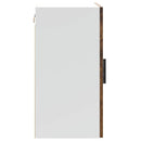 vidaXL konyhai fali szekrények 2 db Porto füstölt tölgy szerelt fa