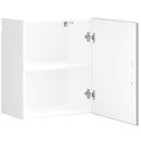 vidaXL konyhai fali szekrények 2 db Porto szürke sonoma szerelt fa