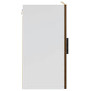 vidaXL konyhai fali szekrények 2 db Porto barna tölgy szerelt fa