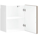 vidaXL konyhai fali szekrények 2 db Porto barna tölgy szerelt fa