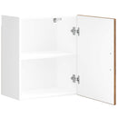 vidaXL konyhai fali szekrények 2 db Porto régi fából szerelt fa