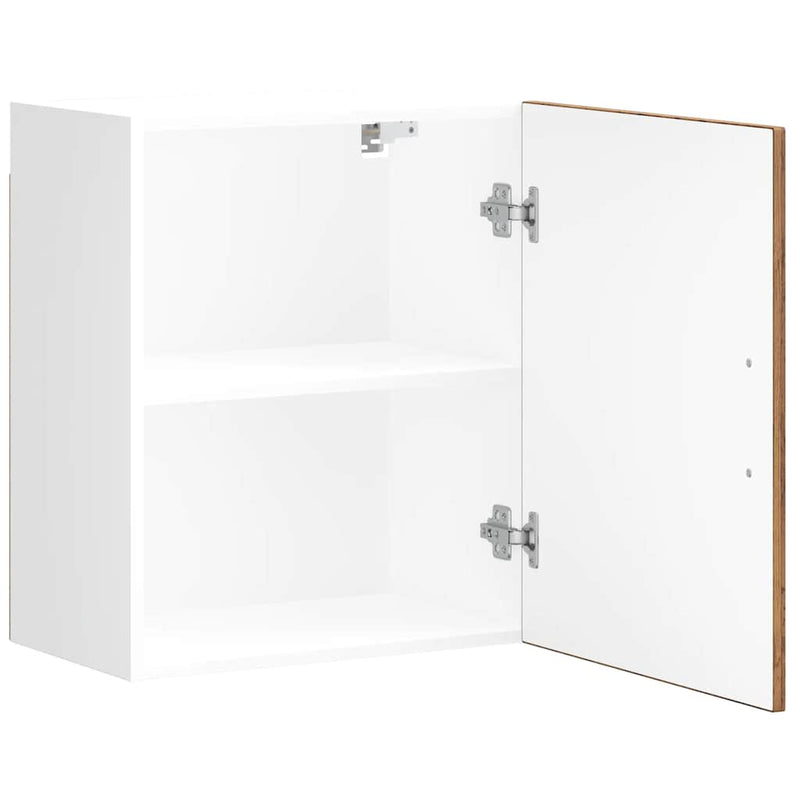 vidaXL konyhai fali szekrények 2 db Porto régi fából szerelt fa