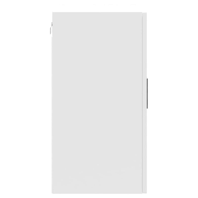 vidaXL Konyhai fali szekrény Porto magasfényű fehér műfa