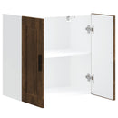 vidaXL konyhai fali szekrény Porto füstölt tölgy fűrészáru