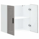 vidaXL konyhai fali szekrény Porto szürke sonoma mérnöki fa szekrény