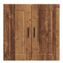 vidaXL konyhai fali szekrény Porto régi fából készült fűrészáru