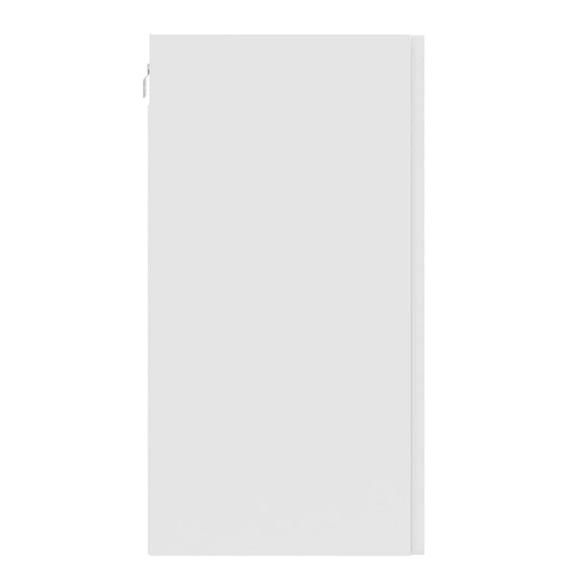 vidaXL Konyhai fali szekrény Porto magasfényű fehér műfa