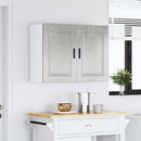 vidaXL konyhai fali szekrény Porto beton szürke műfából készült beton