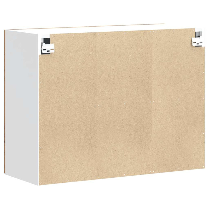 vidaXL konyhai fali szekrény Porto régi fából készült fűrészáru