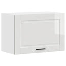 vidaXL Konyhai fali szekrény Porto magasfényű fehér műfa