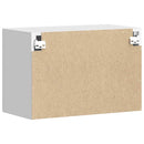 vidaXL Konyhai fali szekrény Porto magasfényű fehér műfa