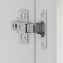 vidaXL Konyhai fali szekrény üvegajtóval "Porto" Magas fényű fehér