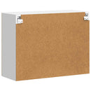 vidaXL konyhai fali szekrény üvegajtóval "Porto" Sonoma Oak