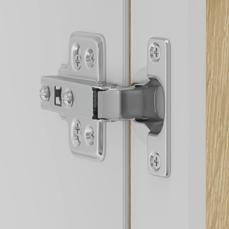 vidaXL konyhai fali szekrény üvegajtóval "Porto" Sonoma Oak