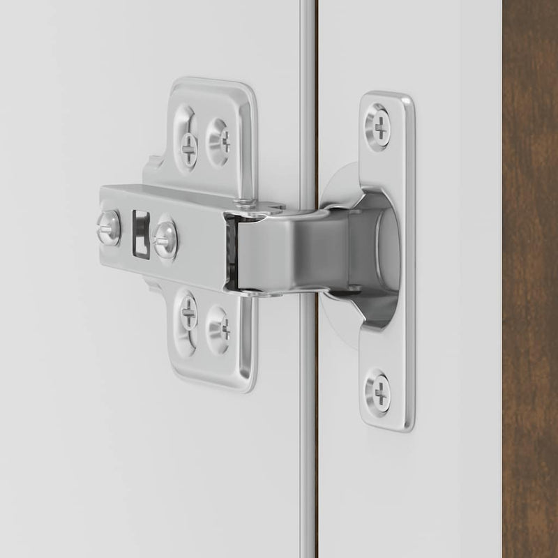 vidaXL Konyhai fali szekrény üvegajtóval "Porto" Füstölt tölgyfa