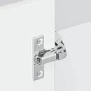 vidaXL Porto betonszürke szerelt fa konyhai fali sarokszekrény