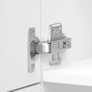 vidaXL Porto magasfényű fehér szerelt fa konyhaszekrény