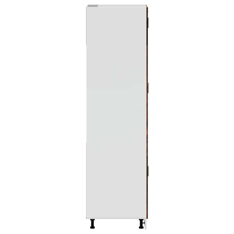 vidaXL Porto füstös tölgy színű szerelt fa konyhaszekrény