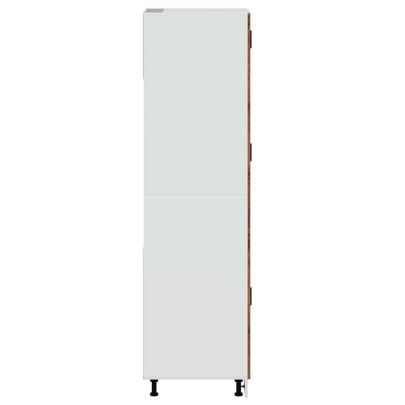 vidaXL Porto antik fa színű szerelt fa konyhaszekrény