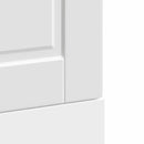 vidaXL mosogatógép panel "Porto" Fehér 45x1,5x67 cm Mérnöki fa