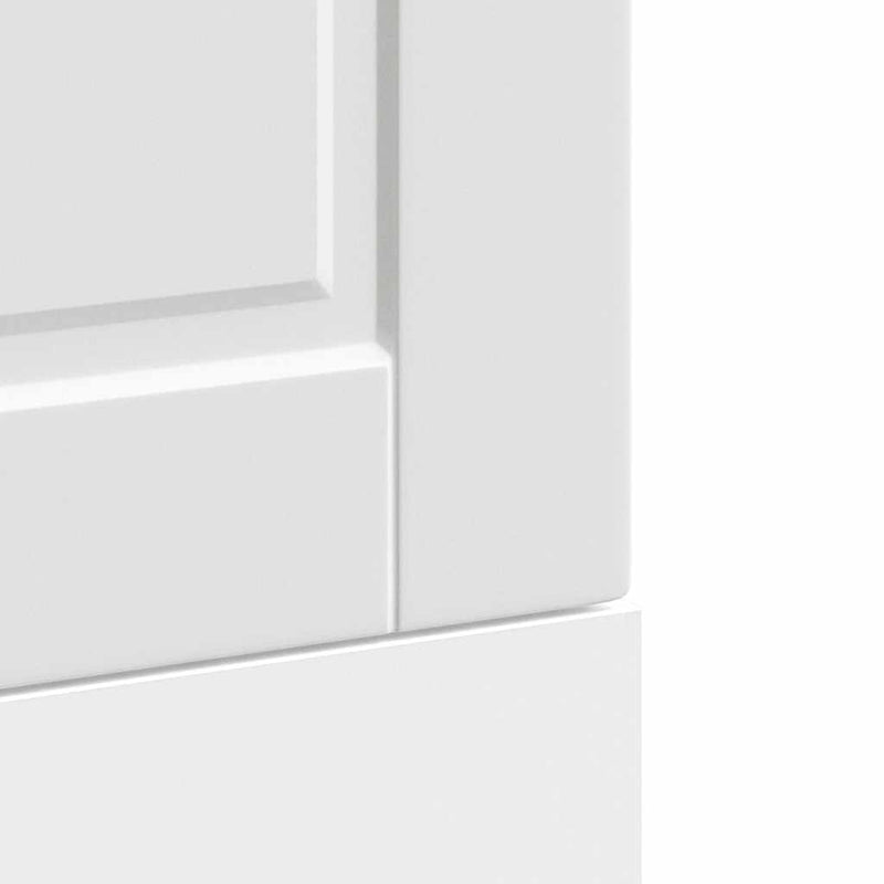 vidaXL mosogatógép panel "Porto" Fehér 45x1,5x67 cm Mérnöki fa