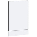 vidaXL mosogatógép panel "Porto" Fekete 45x1,5x67 cm Mérnöki fa