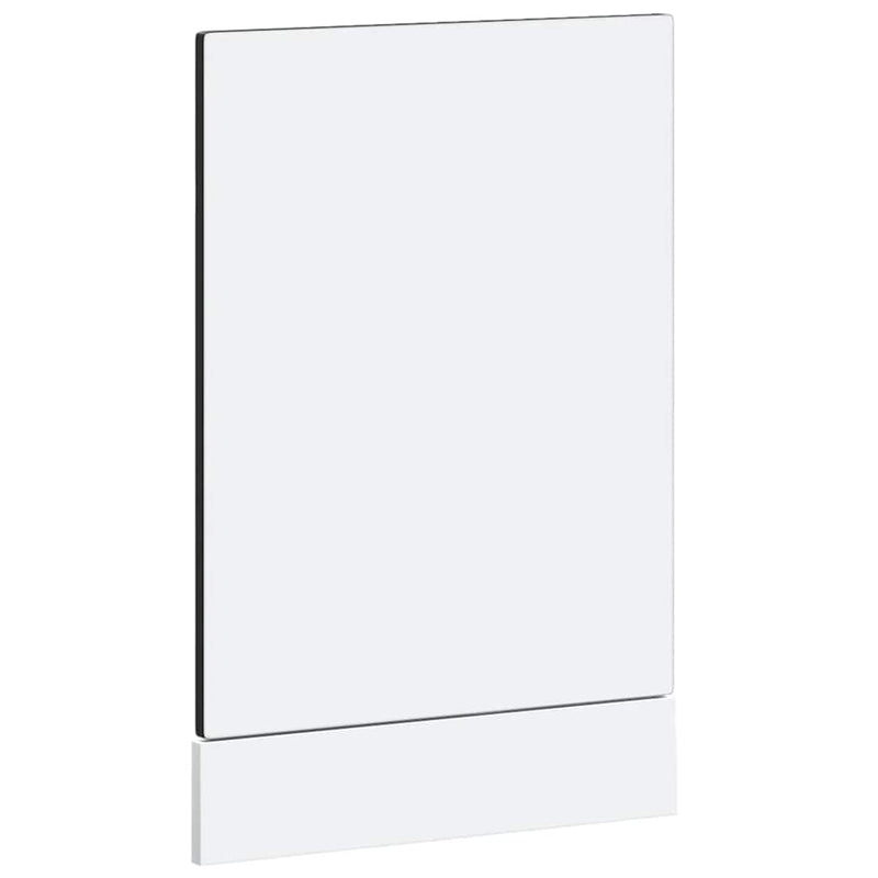 vidaXL mosogatógép panel "Porto" Fekete 45x1,5x67 cm Mérnöki fa