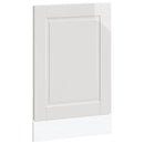 vidaXL mosogatógép panel Porto Magasfényű fehér 45x1,5x57 cm Gépi fa