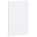 vidaXL mosogatógép panel "Porto" Magasfényű fehér 45x1,5x67 cm Gépi fa