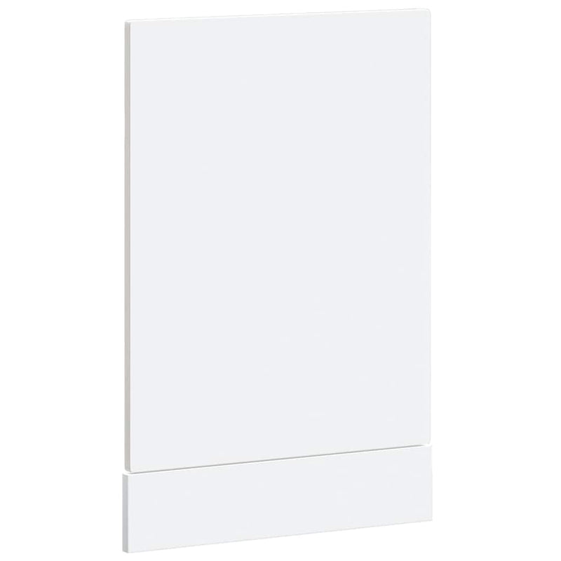 vidaXL mosogatógép panel "Porto" Magasfényű fehér 45x1,5x67 cm Gépi fa